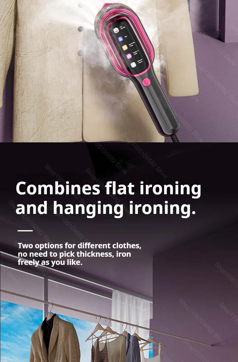 Handheld Steam Iron Garment Steamers Ironing Multi Functional  Machine Travel Portable Ironing Machine Garment Ironing Machine
