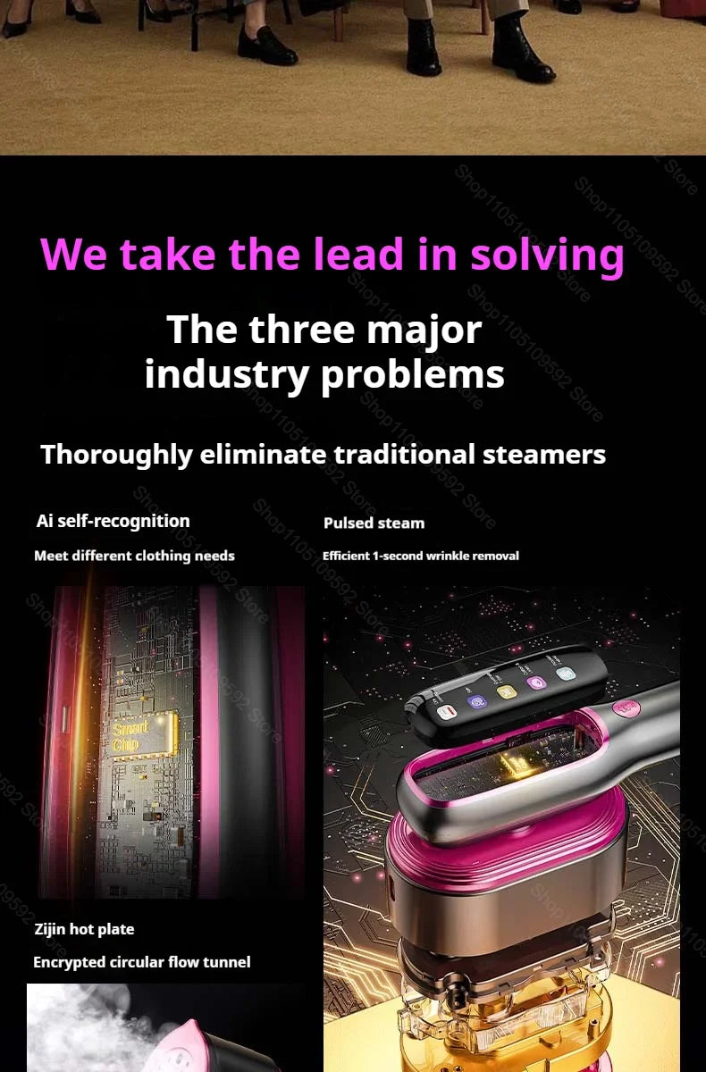 Handheld Steam Iron Garment Steamers Ironing Multi Functional  Machine Travel Portable Ironing Machine Garment Ironing Machine