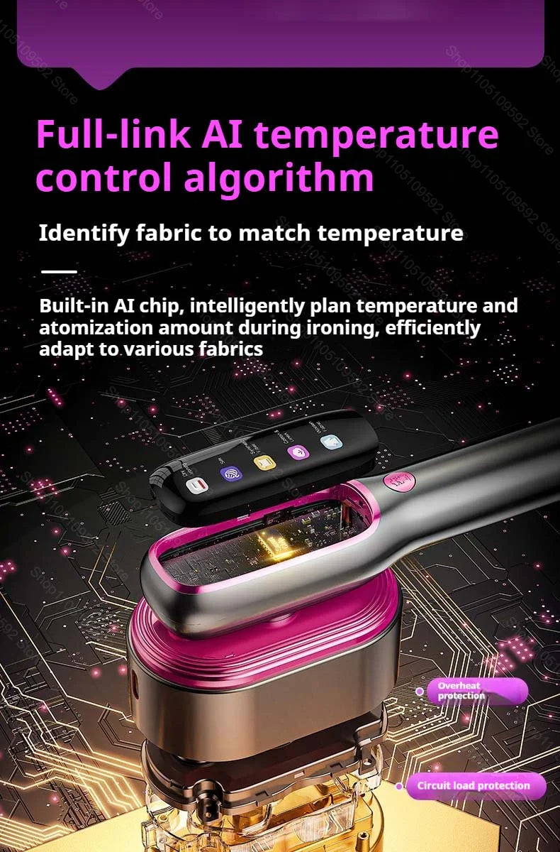 Handheld Steam Iron Garment Steamers Ironing Multi Functional  Machine Travel Portable Ironing Machine Garment Ironing Machine